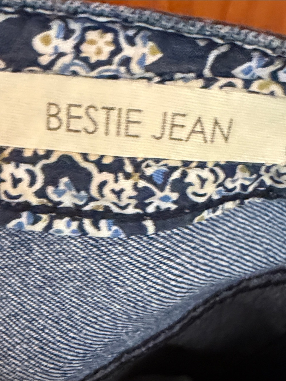 🌺🌺🌺BOGOHO🌺🌺🌺Vintage America Blue Embroidered Floral Ankle Jeans-4 - Picture 10 of 12